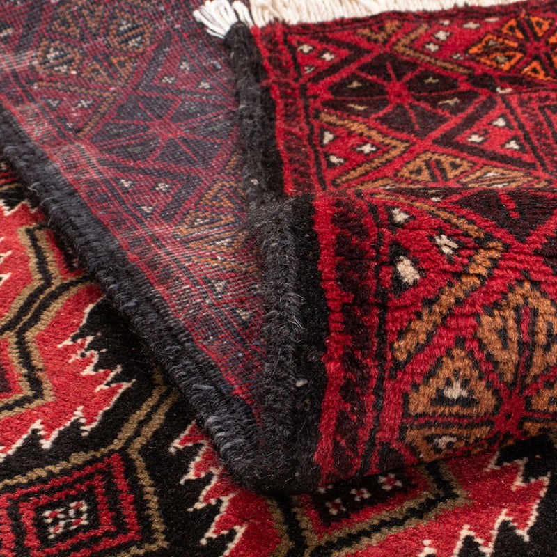 Tappeto corsia Tappeto Belutsch - 219 x 110 cm - rosso scuro