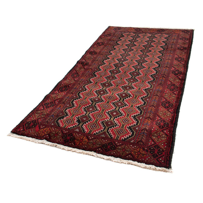 Tappeto corsia Tappeto Belutsch - 219 x 110 cm - rosso scuro