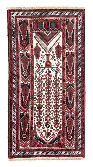 Tappeto corsia Tappeto Belutsch - 191 x 101 cm - rosso