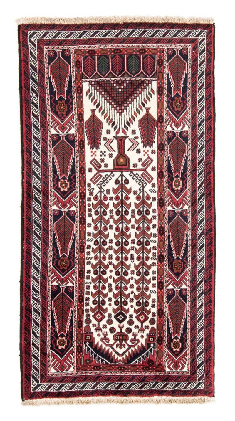 Tappeto corsia Tappeto Belutsch - 191 x 101 cm - rosso