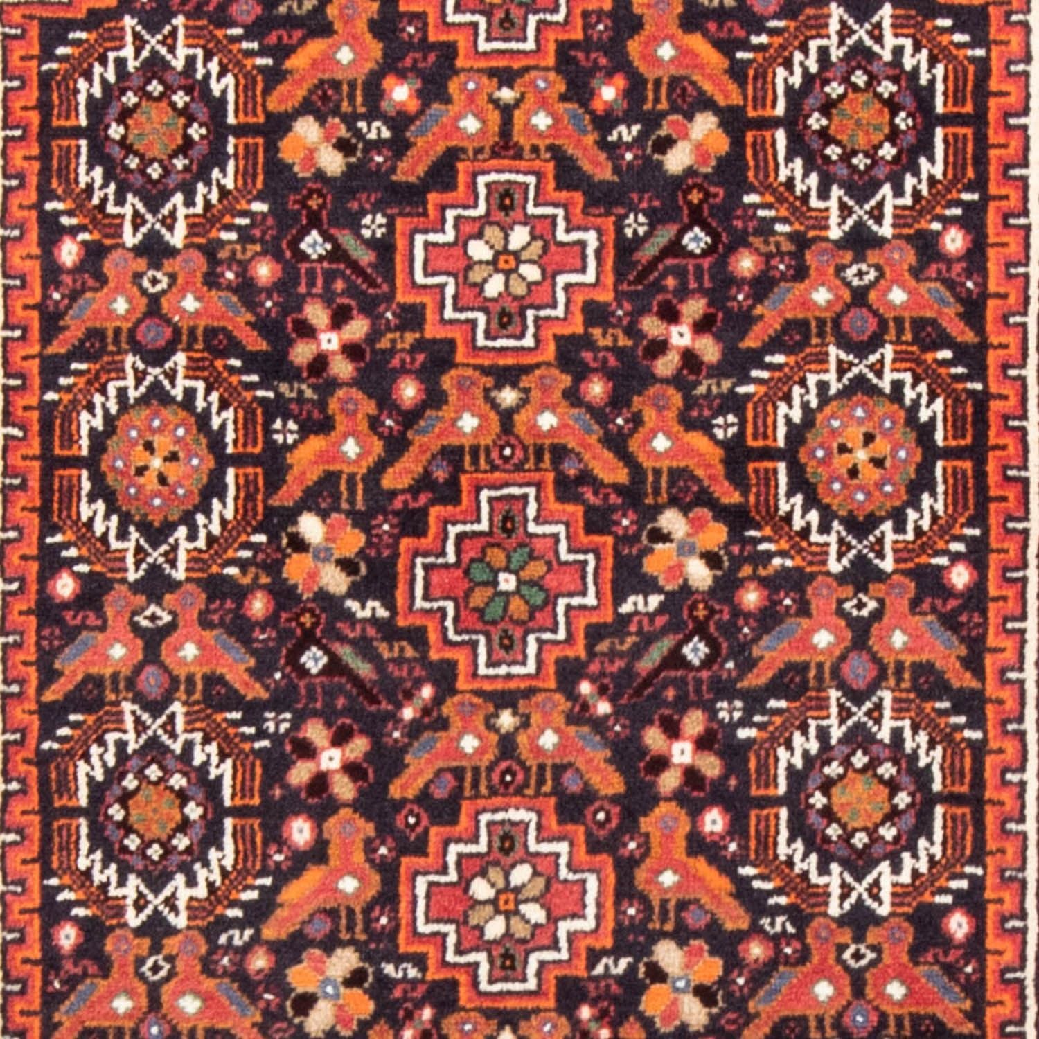 Tappeto corsia Tappeto Belutsch - 210 x 106 cm - rosso