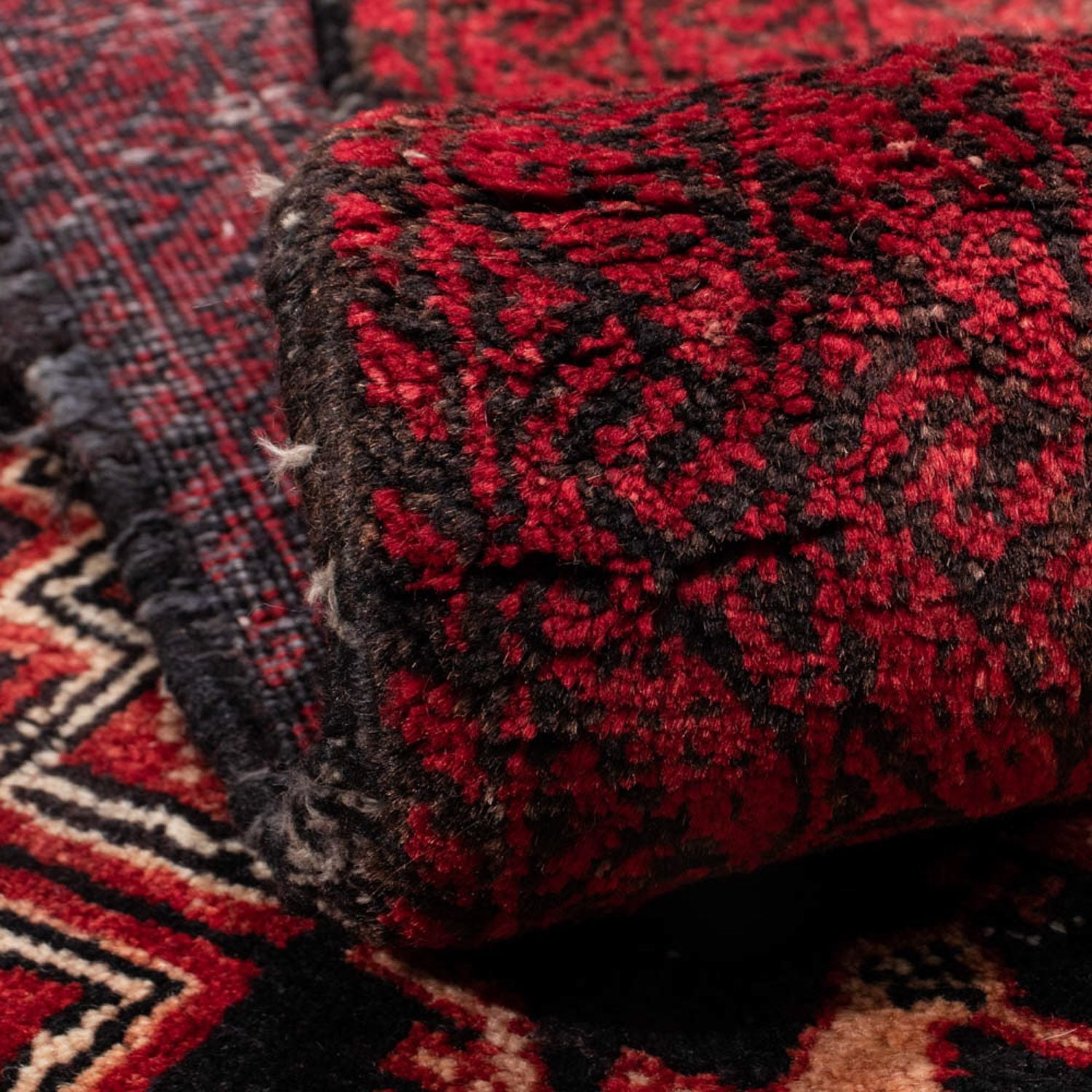 Tappeto corsia Tappeto Belutsch - 202 x 100 cm - rosso