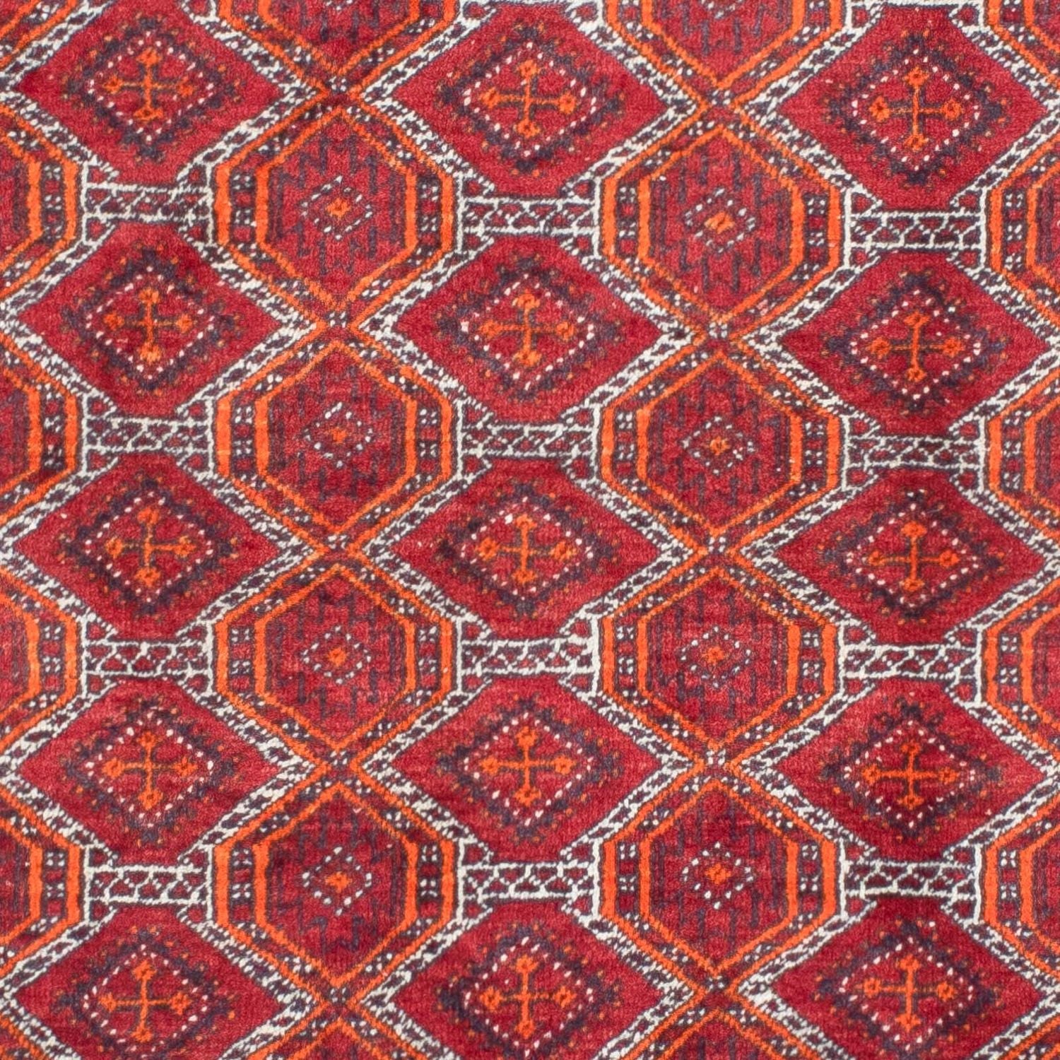Tappeto corsia Tappeto Belutsch - 180 x 91 cm - rosso
