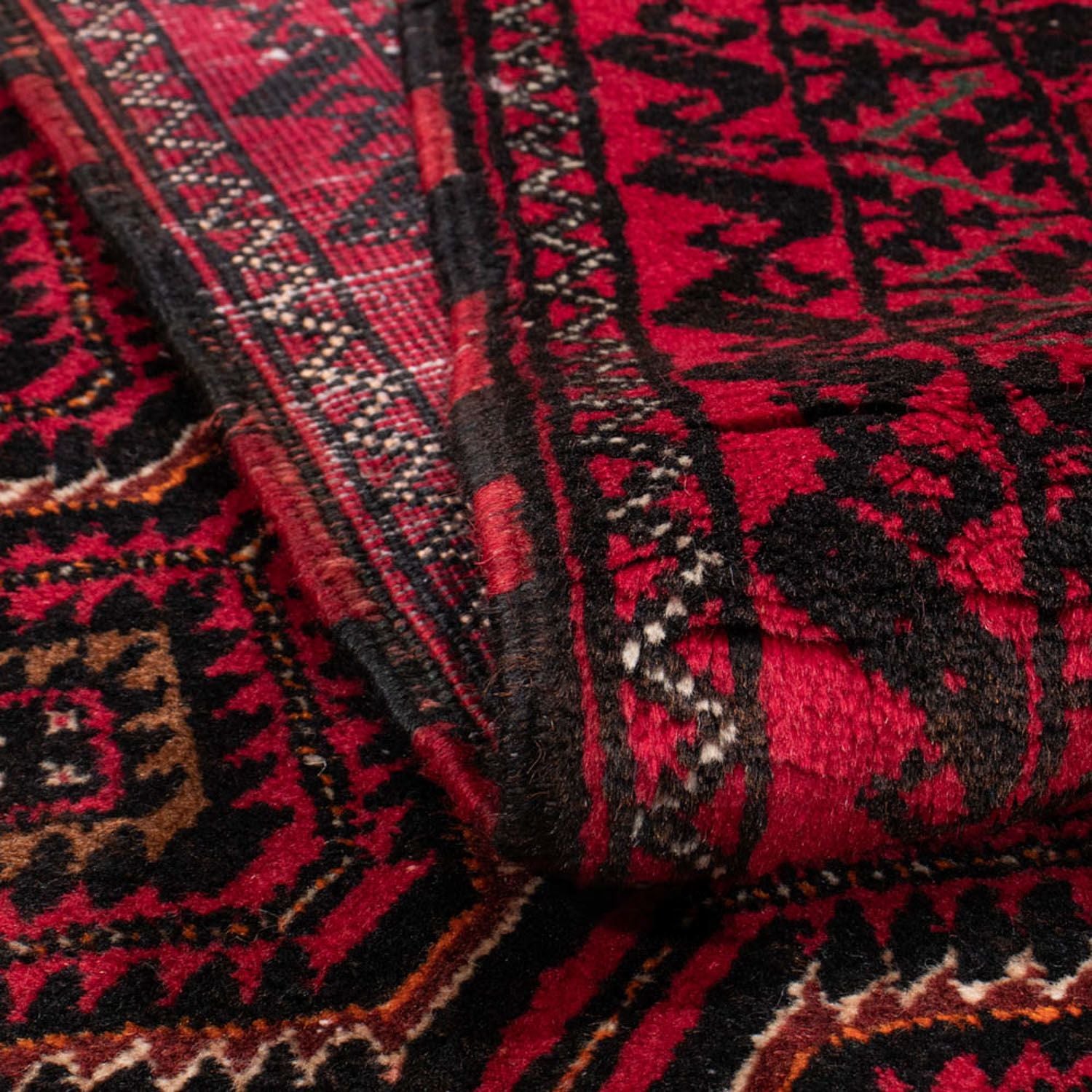 Tappeto corsia Tappeto Belutsch - 180 x 96 cm - rosso