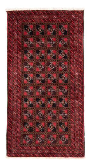 Tappeto corsia Tappeto Belutsch - 197 x 104 cm - rosso