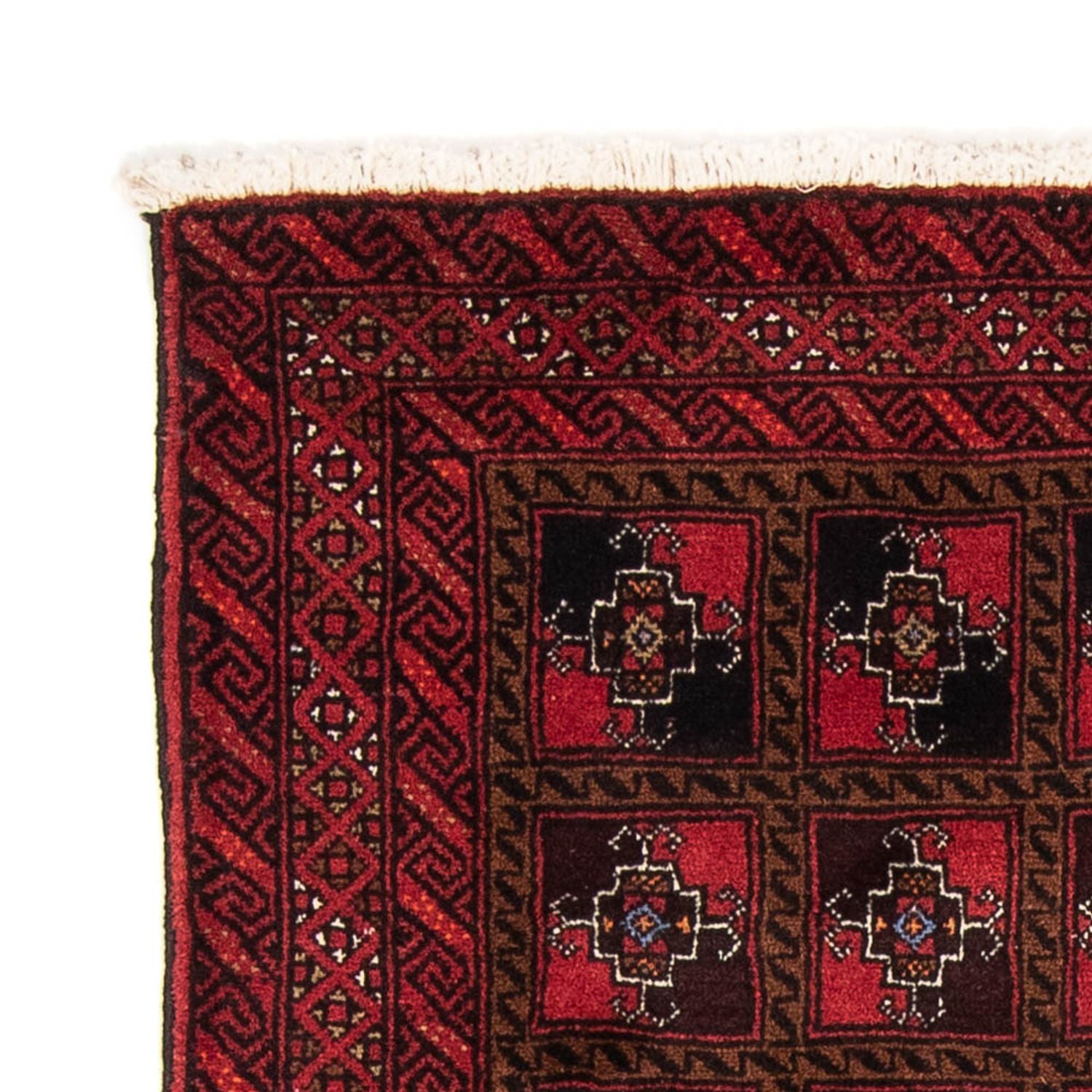 Tappeto corsia Tappeto Belutsch - 197 x 104 cm - rosso