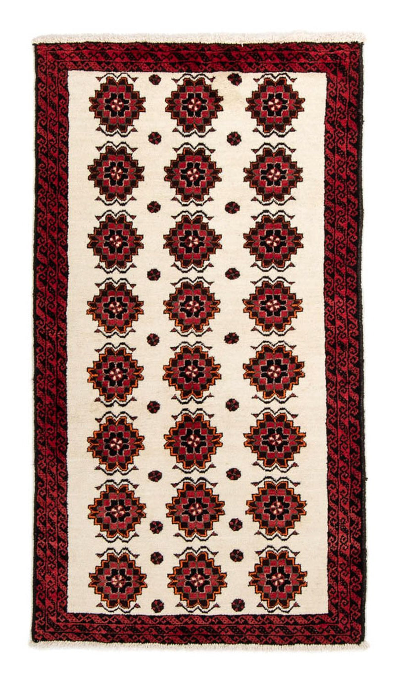 Tappeto corsia Tappeto Belutsch - 185 x 99 cm - beige