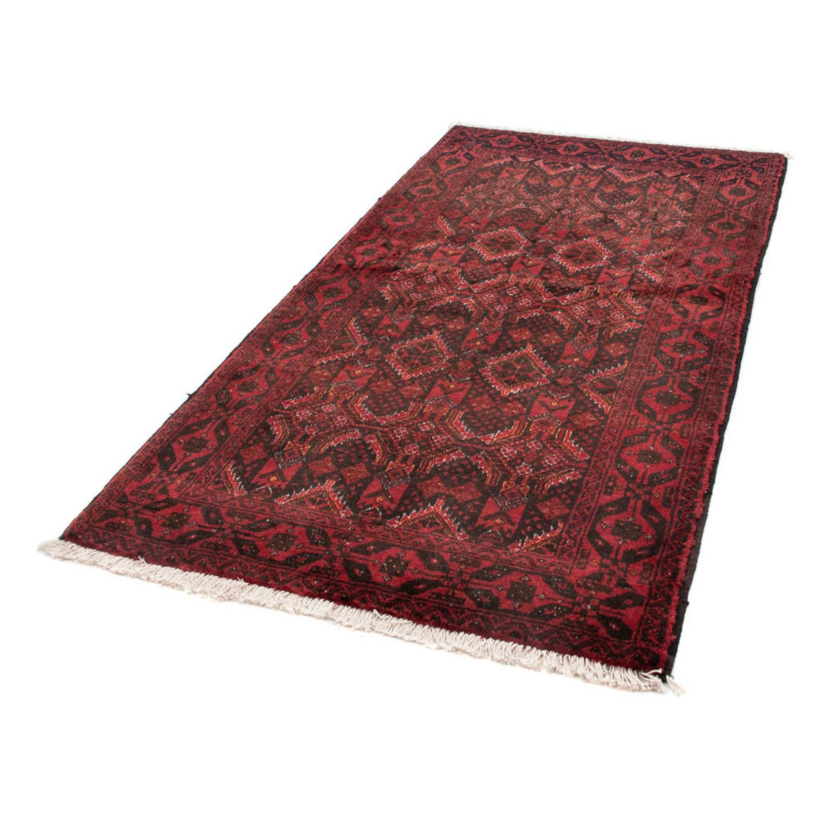 Tappeto corsia Tappeto Belutsch - 196 x 100 cm - rosso