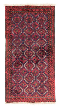 Tappeto corsia Tappeto Belutsch - 176 x 89 cm - rosso