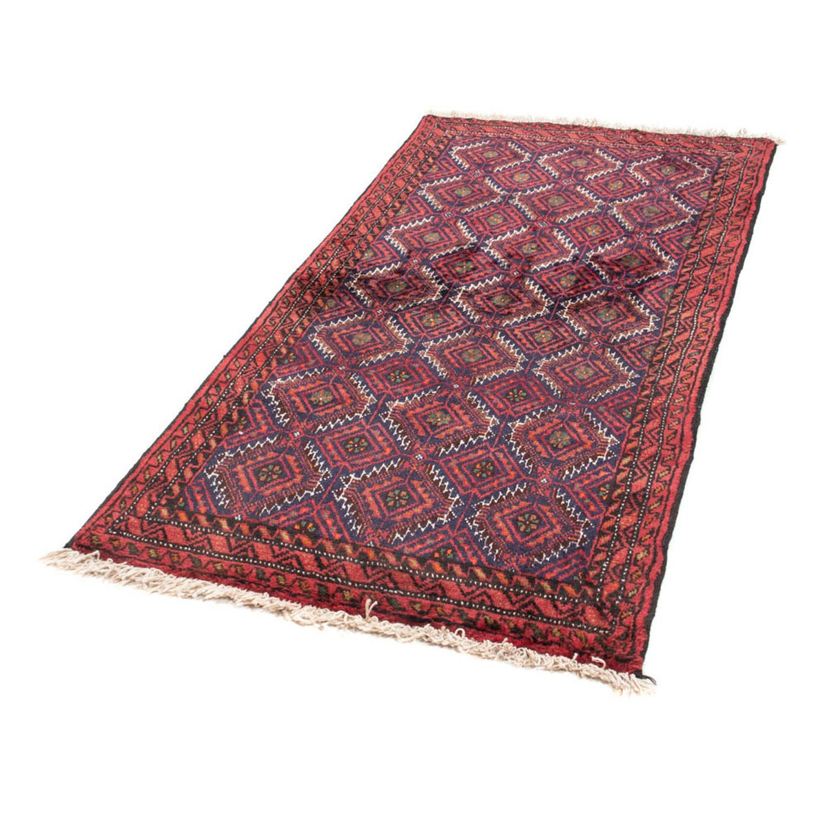 Tappeto corsia Tappeto Belutsch - 176 x 89 cm - rosso