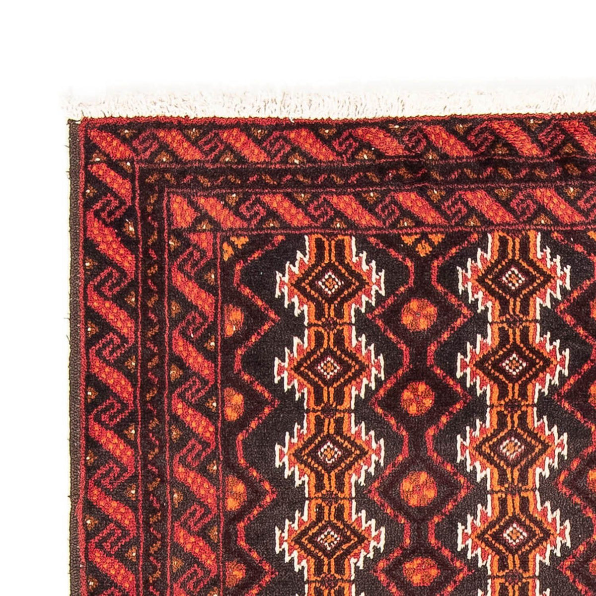 Tappeto corsia Tappeto Belutsch - 180 x 98 cm - rosso