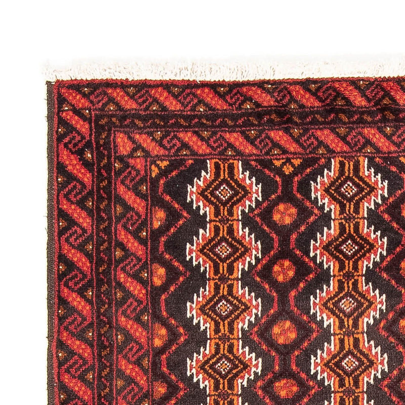 Tappeto corsia Tappeto Belutsch - 180 x 98 cm - rosso