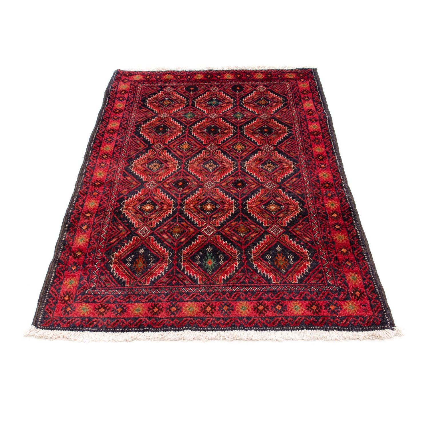 Tappeto Belutsch - 159 x 89 cm - blu scuro