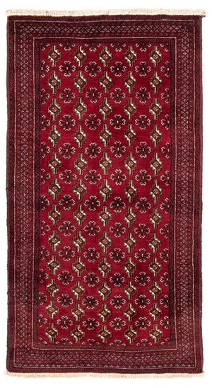 Tappeto corsia Tappeto Belutsch - 194 x 101 cm - rosso scuro
