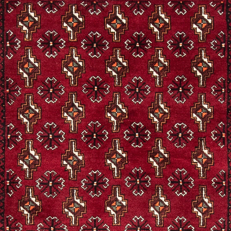 Tappeto corsia Tappeto Belutsch - 194 x 101 cm - rosso scuro