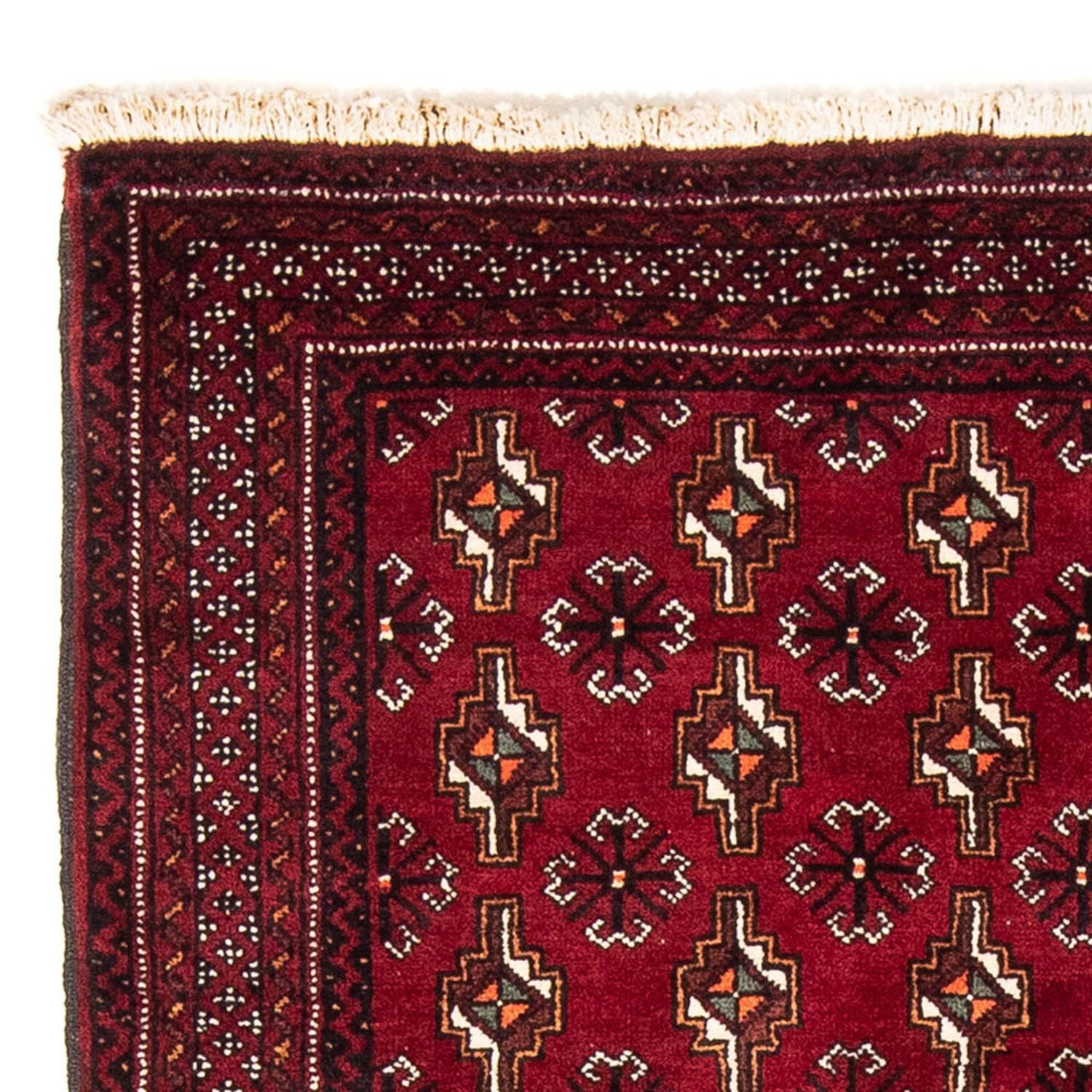 Tappeto corsia Tappeto Belutsch - 194 x 101 cm - rosso scuro
