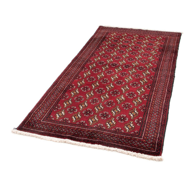 Tappeto corsia Tappeto Belutsch - 194 x 101 cm - rosso scuro