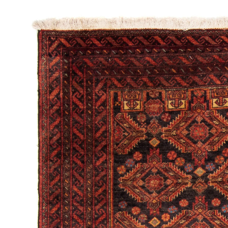 Tappeto corsia Tappeto Belutsch - 189 x 102 cm - ruggine