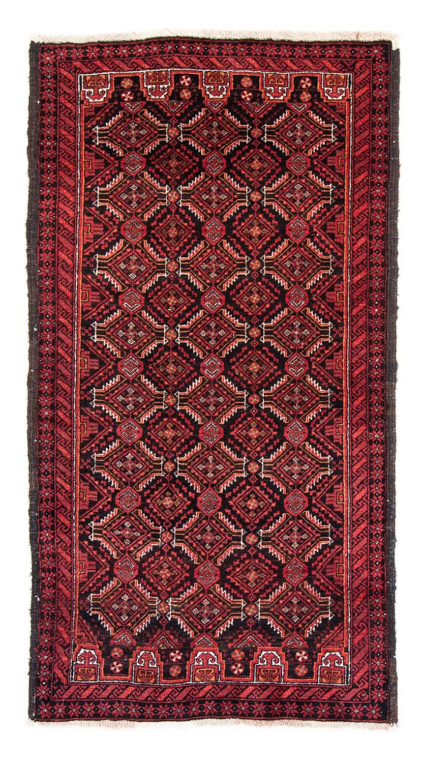 Tappeto corsia Tappeto Belutsch - 180 x 93 cm - rosso