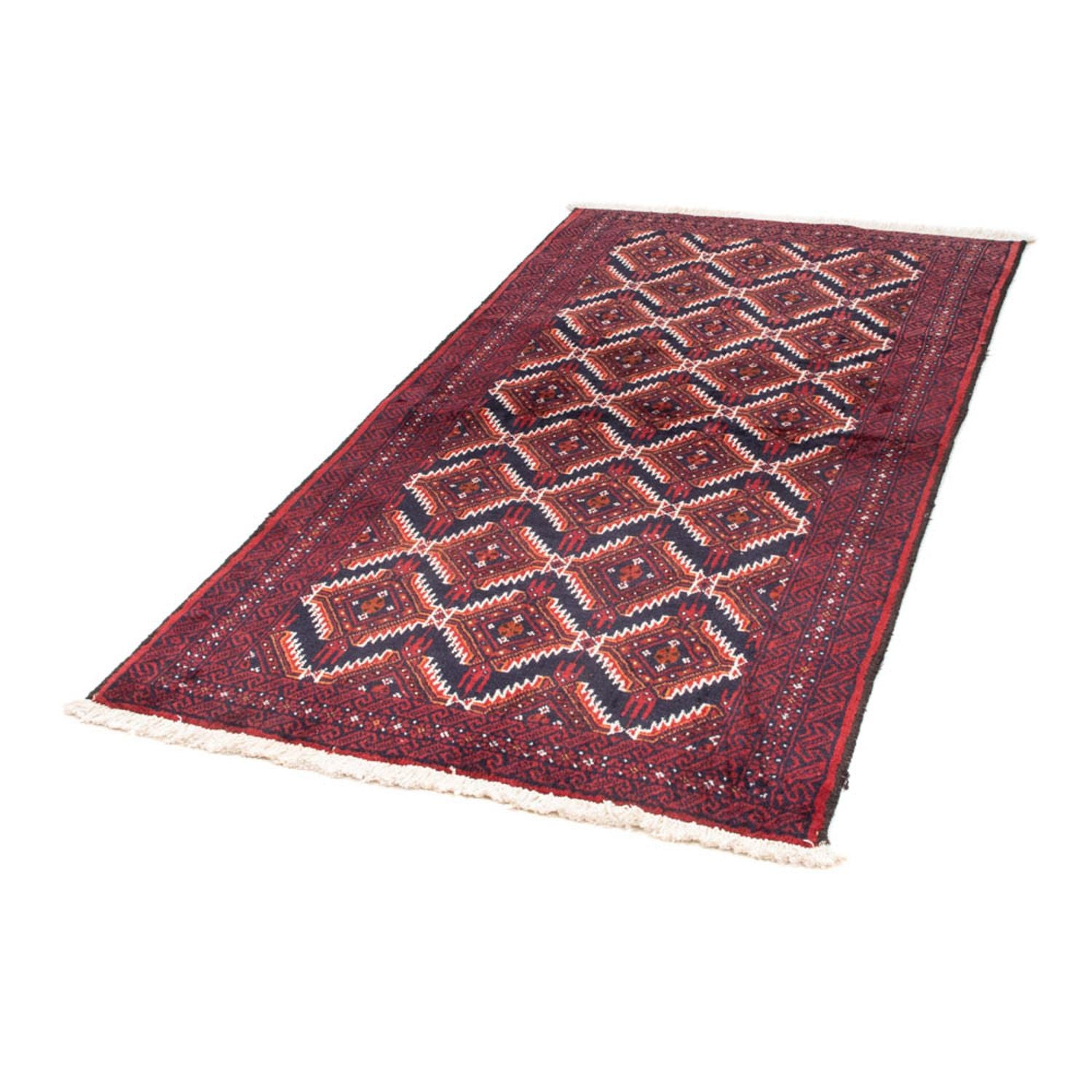 Tappeto corsia Tappeto Belutsch - 175 x 94 cm - rosso
