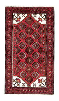 Tappeto corsia Tappeto Belutsch - 194 x 102 cm - rosso
