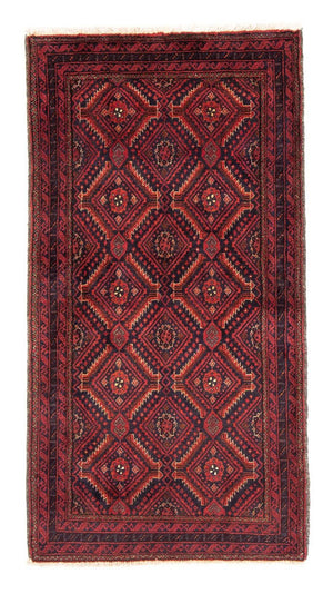 Tappeto Belutsch - 167 x 87 cm - rosso