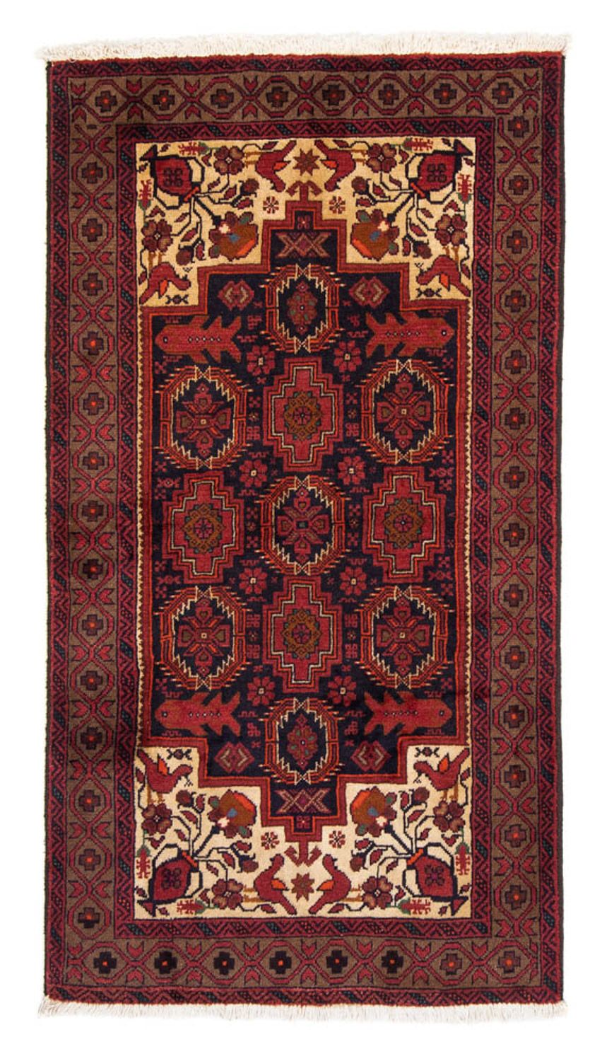 Tappeto corsia Tappeto Belutsch - 182 x 103 cm - rosso