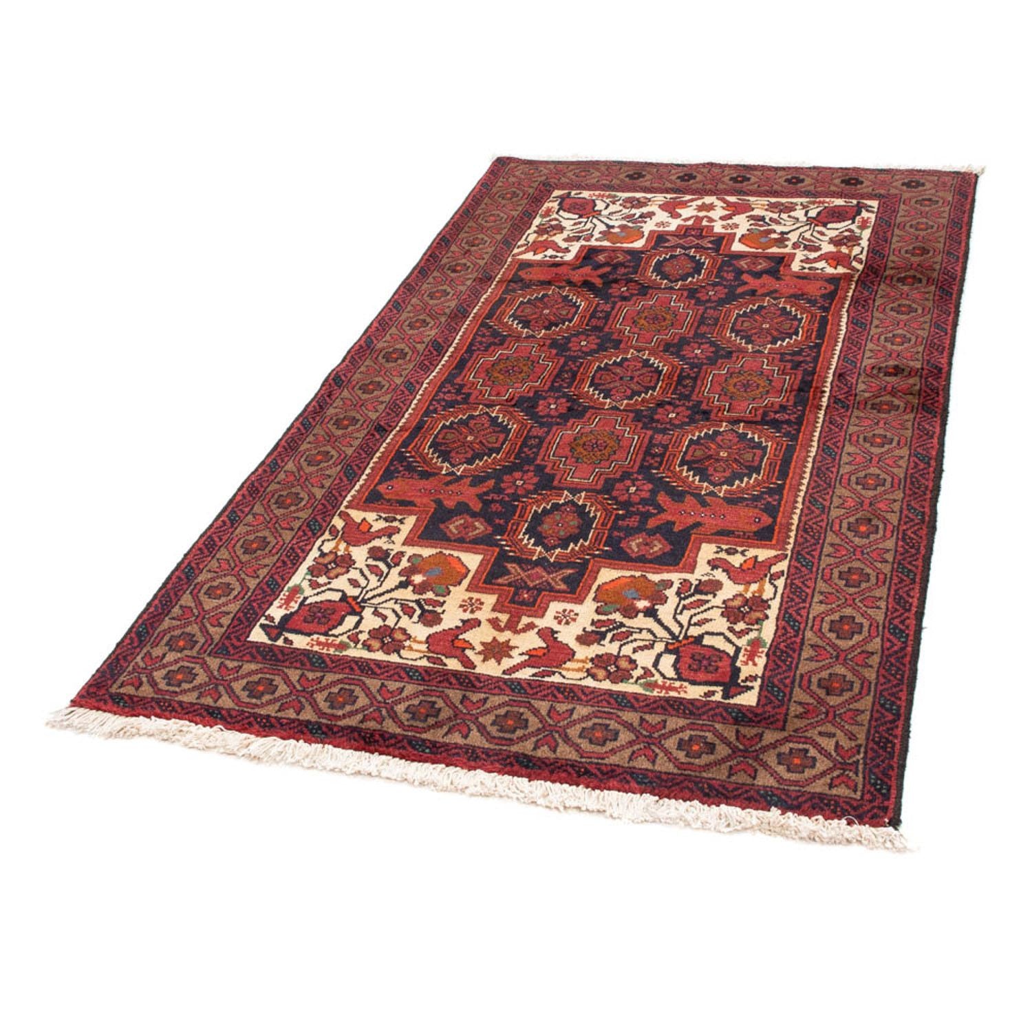 Tappeto corsia Tappeto Belutsch - 182 x 103 cm - rosso