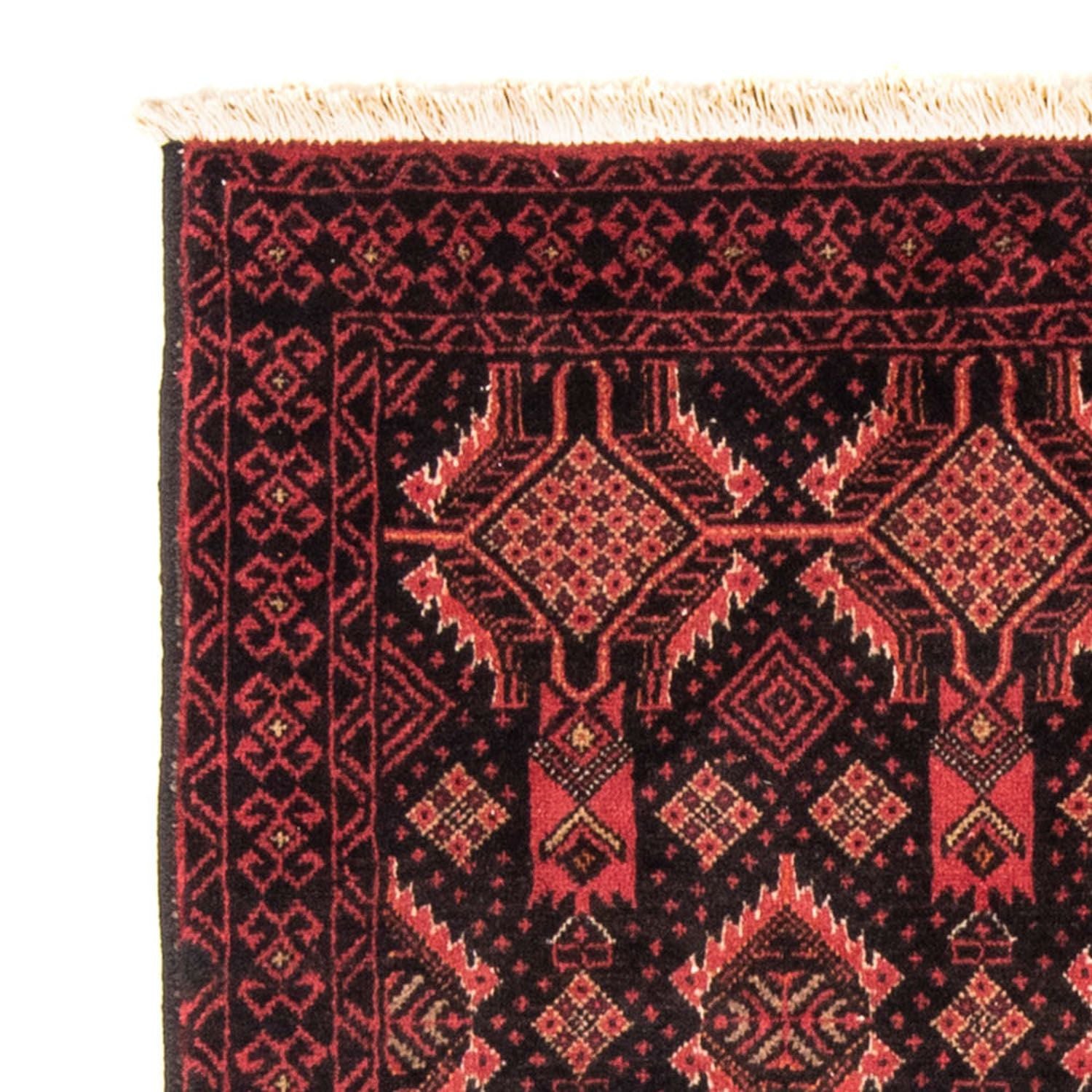 Tappeto corsia Tappeto Belutsch - 176 x 101 cm - rosso chiaro