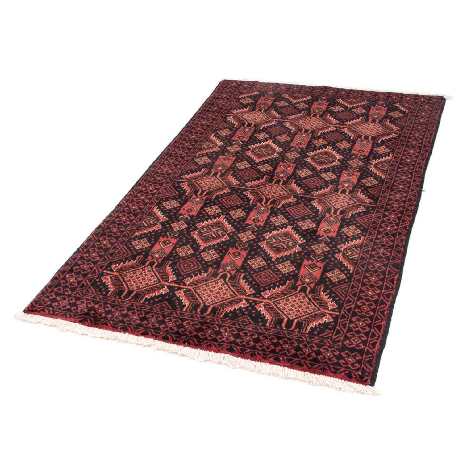 Tappeto corsia Tappeto Belutsch - 176 x 101 cm - rosso chiaro