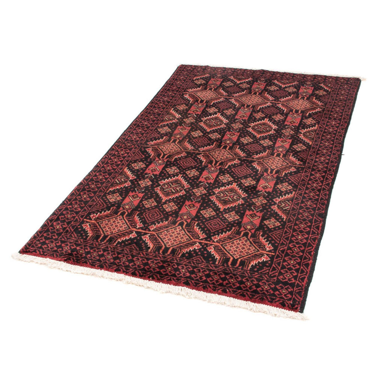 Tappeto corsia Tappeto Belutsch - 176 x 101 cm - rosso chiaro