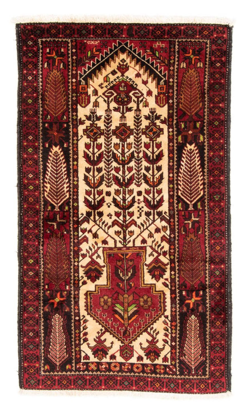 Tappeto corsia Tappeto Belutsch - 187 x 102 cm - rosso