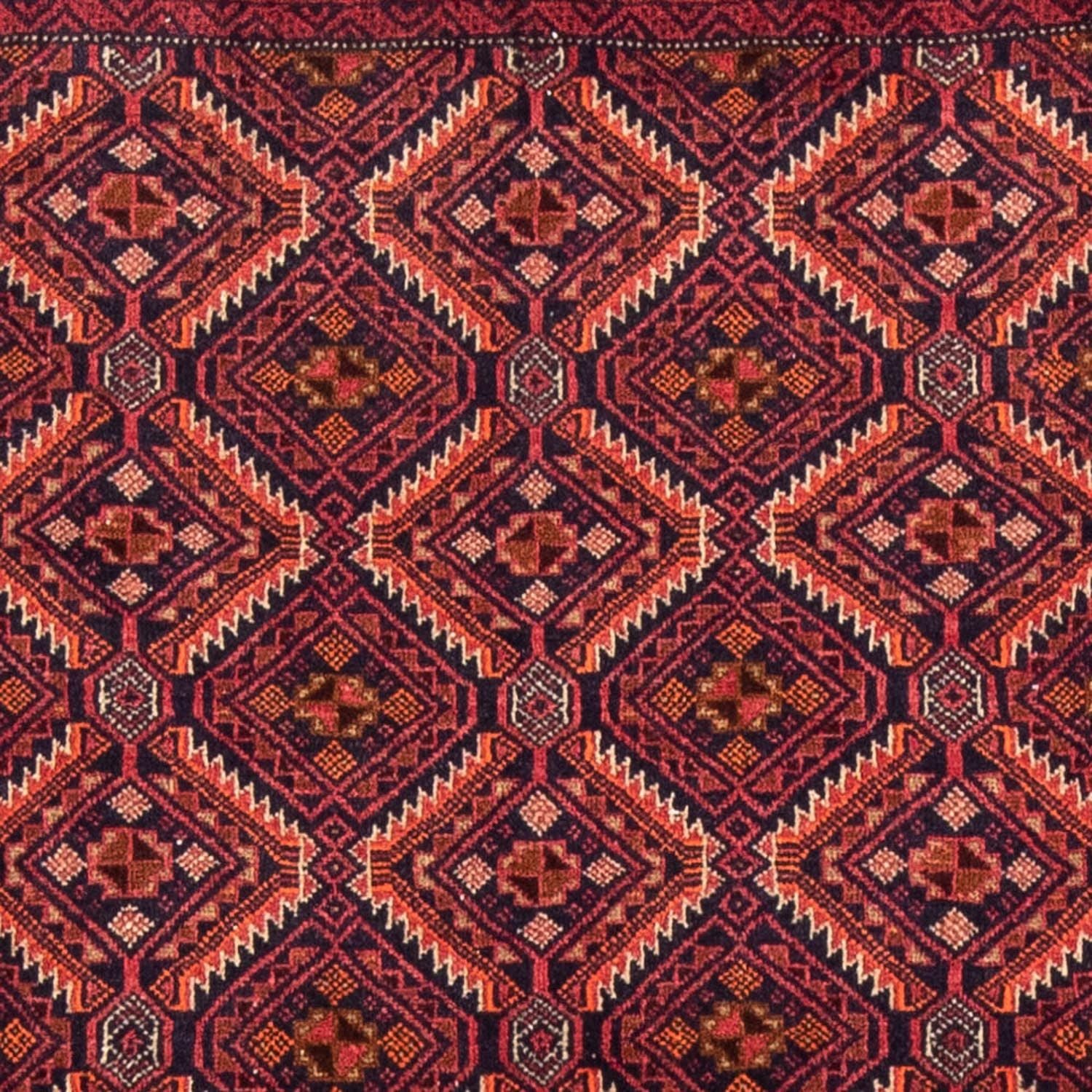 Tappeto corsia Tappeto Belutsch - 190 x 105 cm - rosso