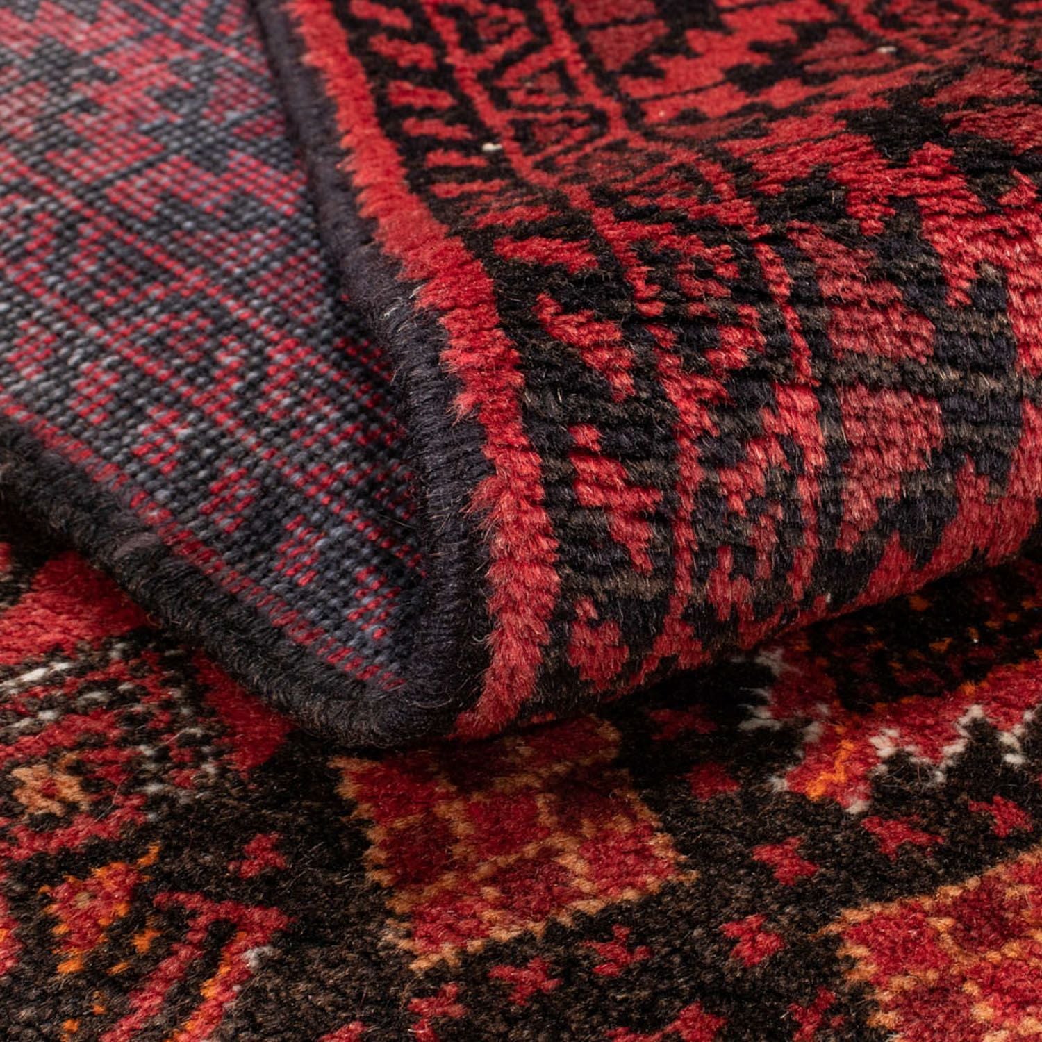 Tappeto corsia Tappeto Belutsch - 190 x 105 cm - rosso