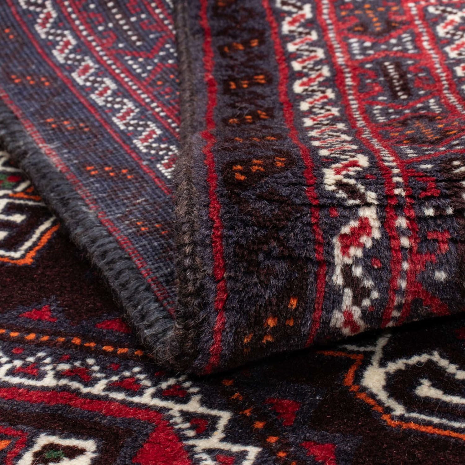Tappeto corsia Tappeto Belutsch - 194 x 105 cm - rosso