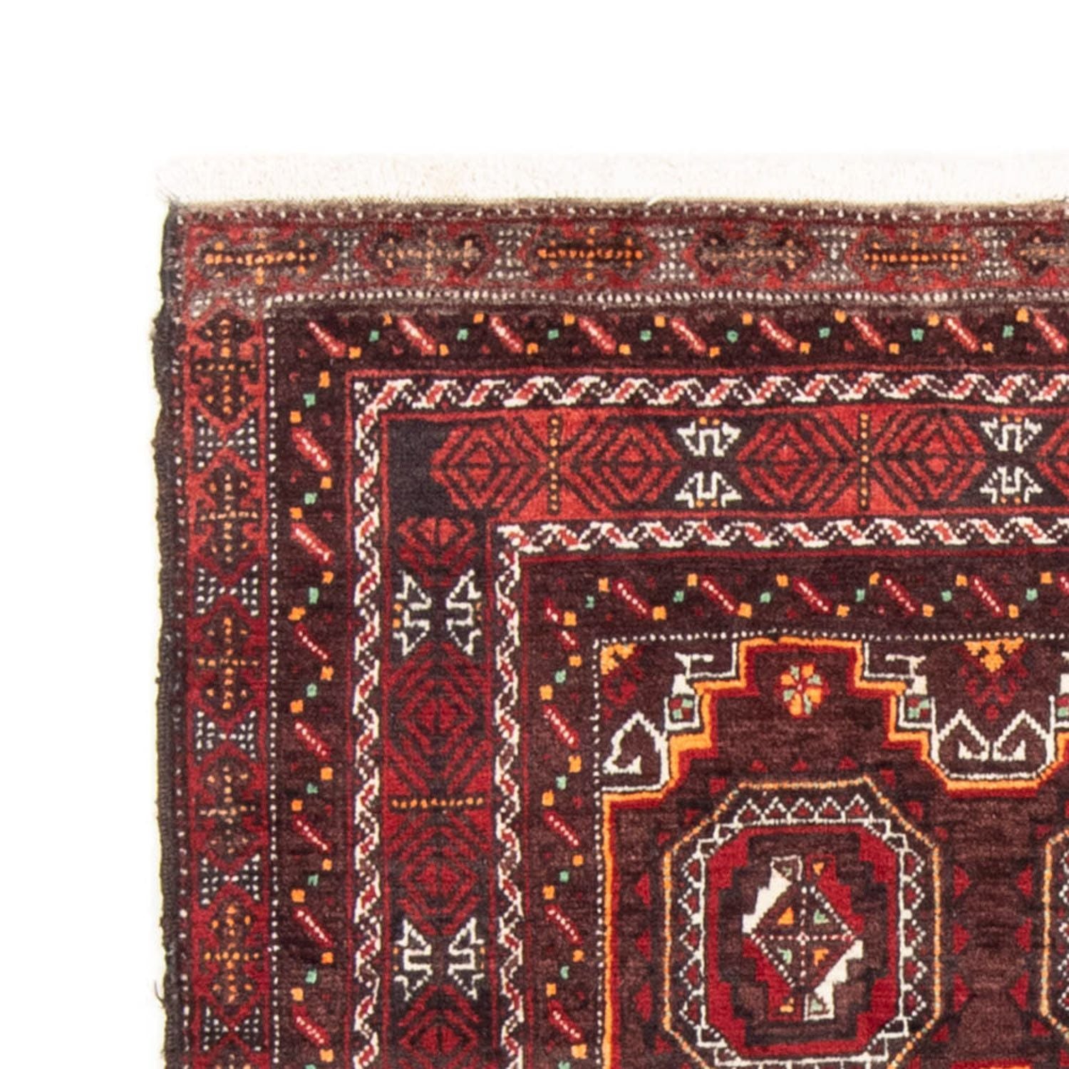 Tappeto corsia Tappeto Belutsch - 186 x 99 cm - rosso