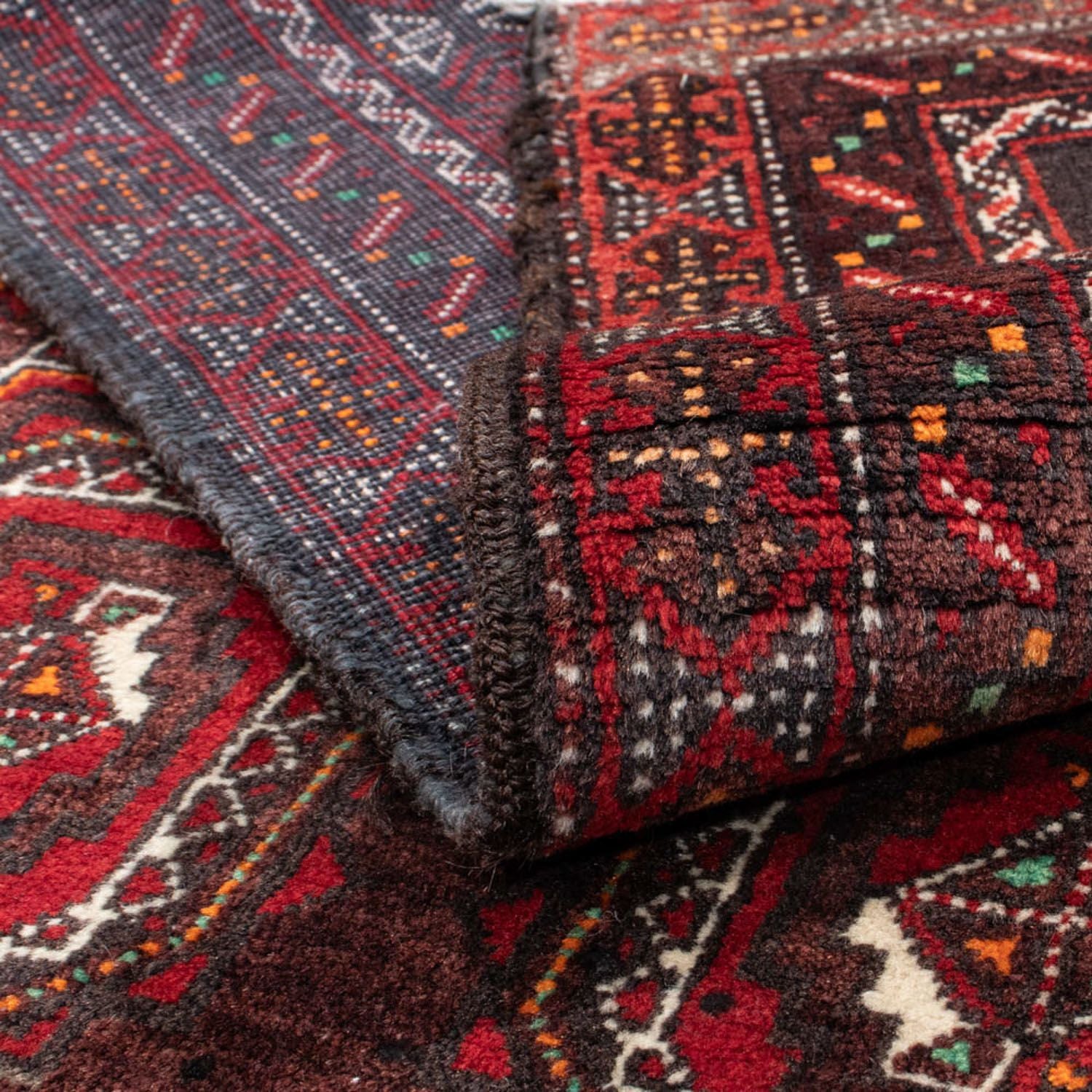 Tappeto corsia Tappeto Belutsch - 186 x 99 cm - rosso