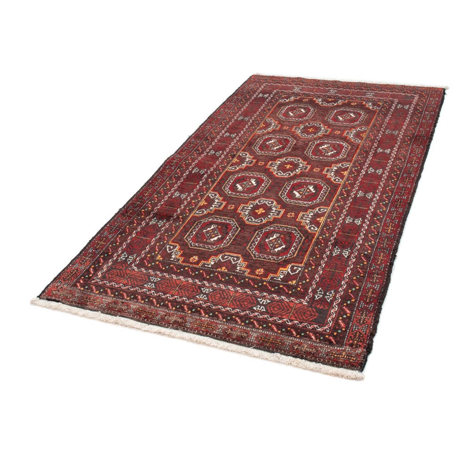 Tappeto corsia Tappeto Belutsch - 186 x 99 cm - rosso