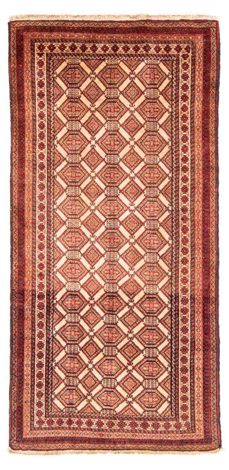Tappeto corsia Tappeto Belutsch - 222 x 111 cm - beige