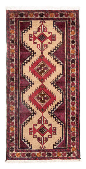 Tappeto corsia Tappeto Belutsch - 205 x 103 cm - beige