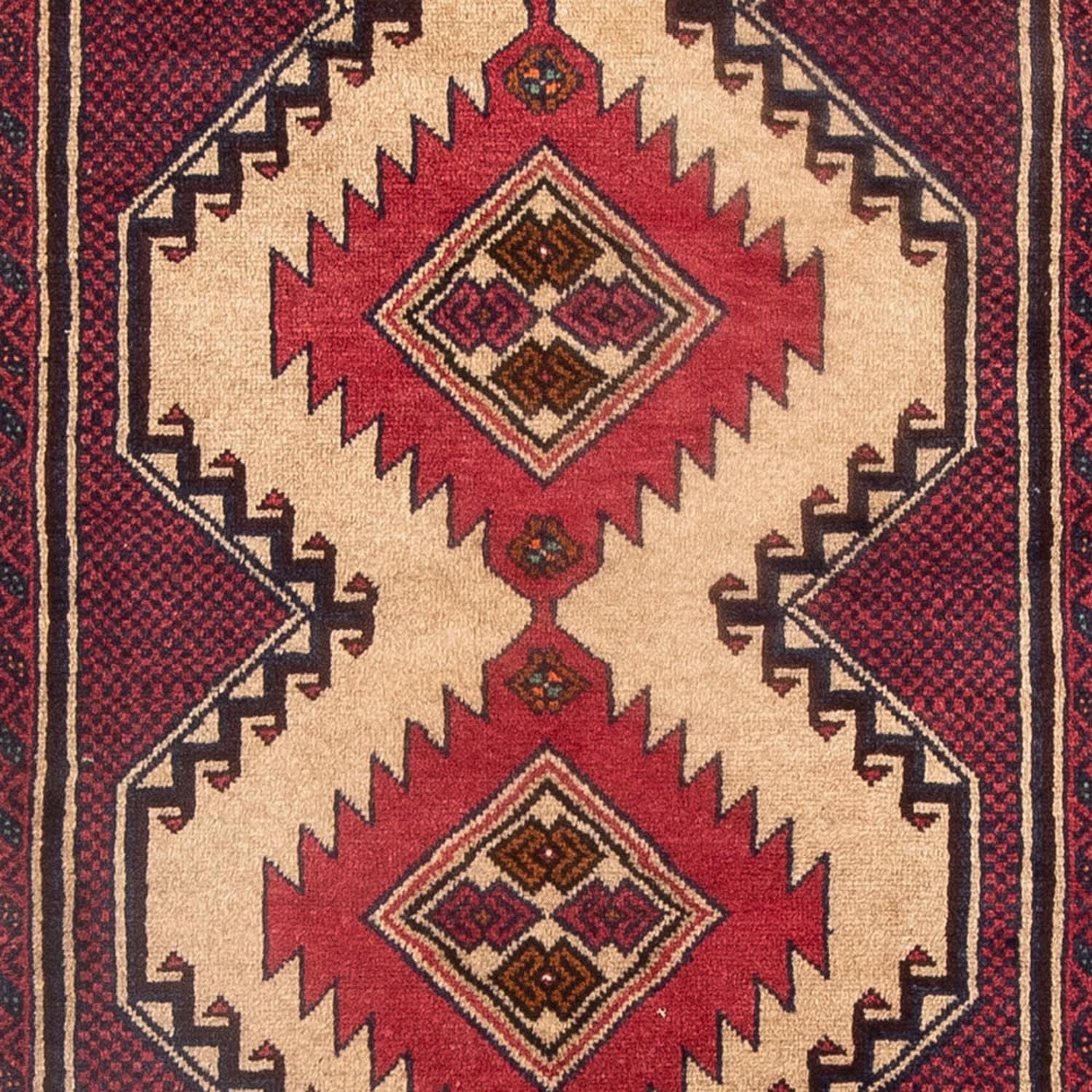 Tappeto corsia Tappeto Belutsch - 205 x 103 cm - beige