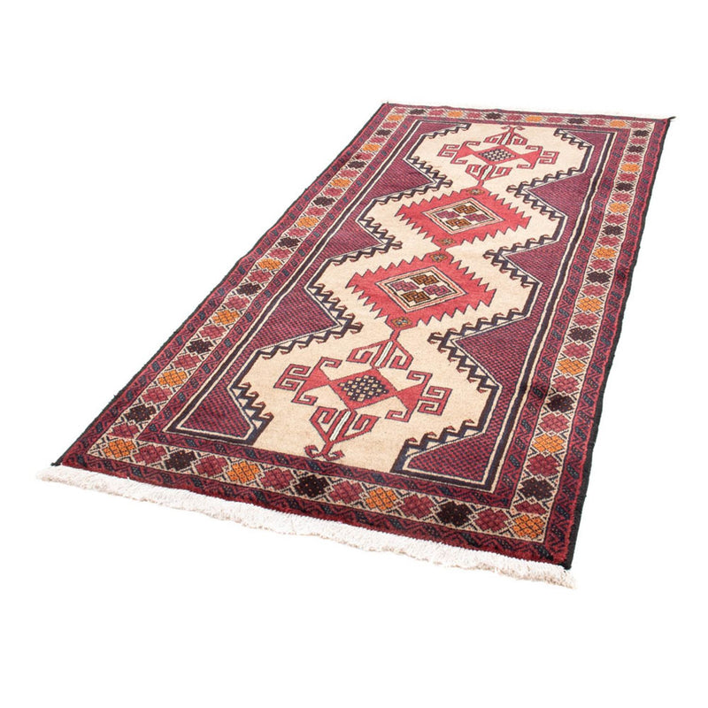 Tappeto corsia Tappeto Belutsch - 205 x 103 cm - beige