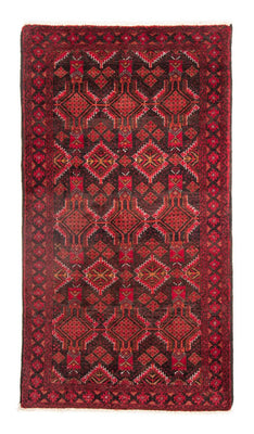 Tappeto corsia Tappeto Belutsch - 191 x 102 cm - rosso