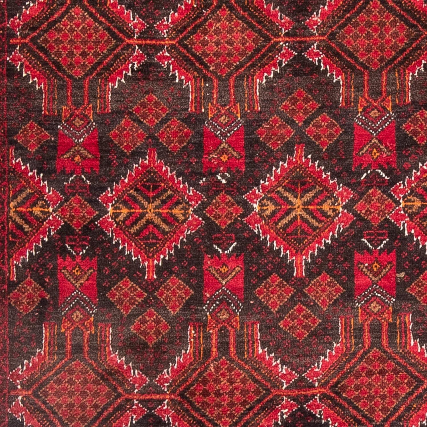 Tappeto corsia Tappeto Belutsch - 191 x 102 cm - rosso