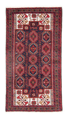 Tappeto corsia Tappeto Belutsch - 188 x 100 cm - rosso