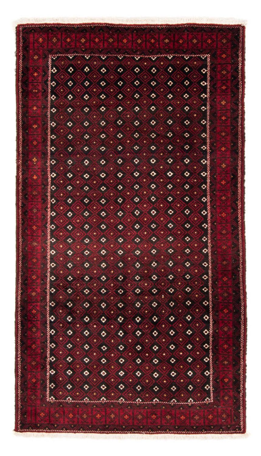 Tappeto corsia Tappeto Belutsch - 210 x 114 cm - rosso scuro