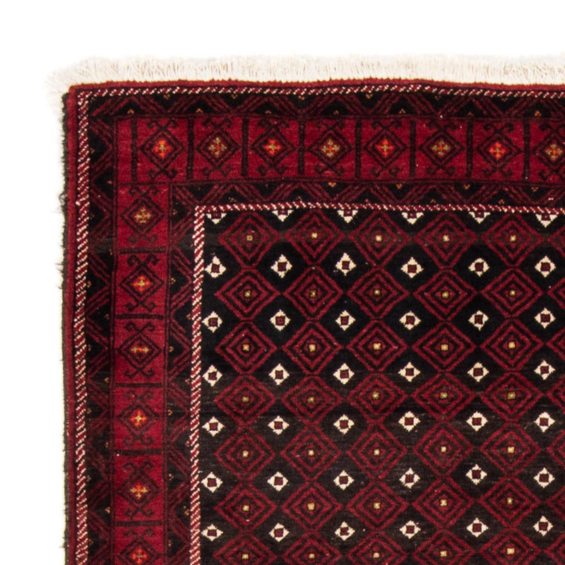 Tappeto corsia Tappeto Belutsch - 210 x 114 cm - rosso scuro