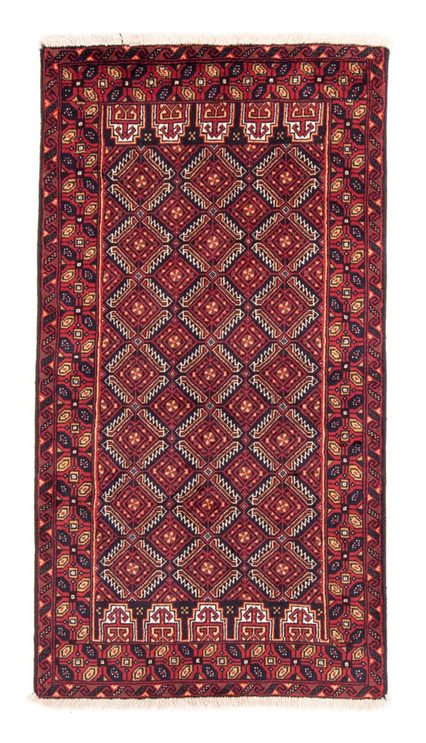 Tappeto corsia Tappeto Belutsch - 193 x 103 cm - rosso