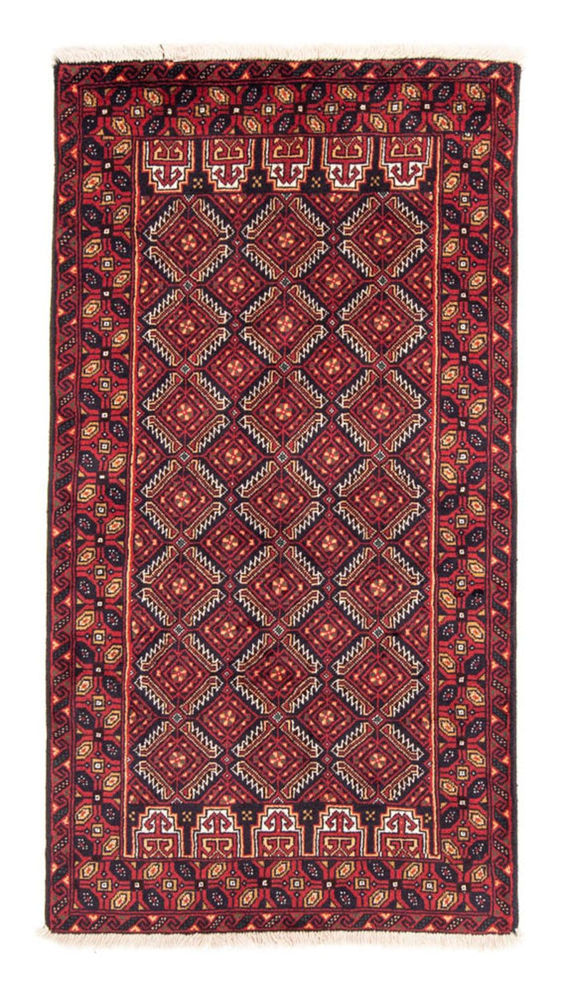 Tappeto corsia Tappeto Belutsch - 193 x 103 cm - rosso