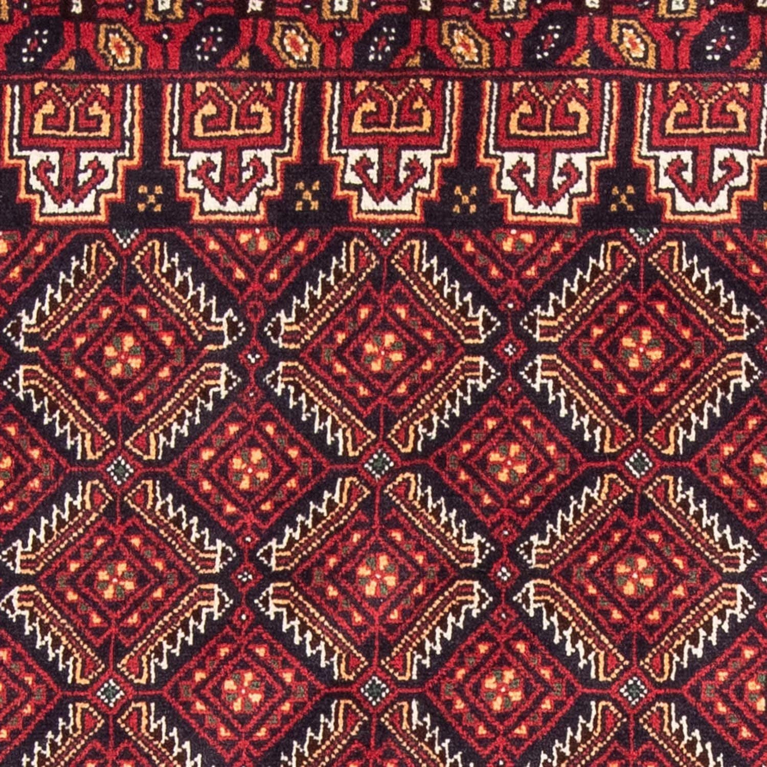 Tappeto corsia Tappeto Belutsch - 193 x 103 cm - rosso